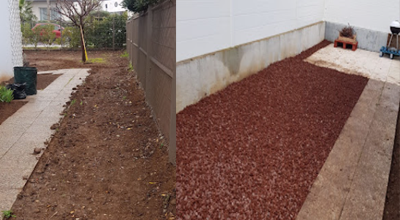 Débrousaillege totale du terrain environ 3000m² - Enlevement de quelques pieds de vignes MARSEILLAN 34340